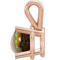 Round Boulder Opal 52_Rose Gold_Round