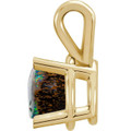 Round Boulder Opal 51_Yellow Gold_Round