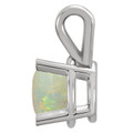 Round White Opal 120_925 Sterling Silver_Round