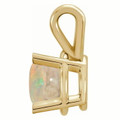 Round White Opal 119_Yellow Gold_Round