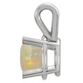 Round White Opal 118_925 Sterling Silver_Round
