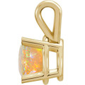 Round Black Opal 56_Yellow Gold_Round