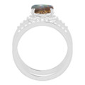 Oval Boulder Opal 96_Sterling Silver_Oval