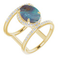 Oval Boulder Opal 96_Yellow Gold_Oval