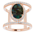 Oval Boulder Opal 97_Rose Gold_Oval