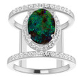 Oval Boulder Opal 98_White Gold_Oval
