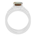 Oval Boulder Opal 100_Sterling Silver_Oval