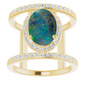 Oval Boulder Opal 102_Yellow Gold_Oval