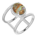 Oval Boulder Opal 107_White Gold_Oval