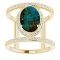 Oval Boulder Opal 109_Yellow Gold_Oval