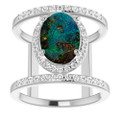 Oval Boulder Opal 109_Sterling Silver_Oval