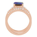 Oval Boulder Opal 110_Rose Gold_Oval