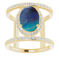 Oval Boulder Opal 110_Yellow Gold_Oval