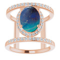Oval Boulder Opal 110_Rose Gold_Oval