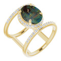 Oval Boulder Opal 111_Yellow Gold_Oval