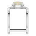 Oval White Opal 116_Sterling Silver_Oval