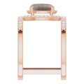 Oval Black Opal 121_Rose Gold_Oval
