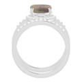 Oval Black Opal 121_Sterling Silver_Oval