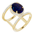 Oval Black Opal 122_Yellow Gold_Oval