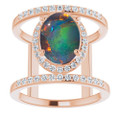 Oval Opal Triplet 129_Rose Gold_Oval