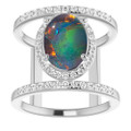 Oval Opal Triplet 129_Sterling Silver_Oval