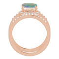 Oval Opal Triplet 132_Rose Gold_Oval