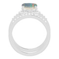 Oval Opal Triplet 133_Sterling Silver_Oval