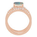 Oval Opal Triplet 133_Rose Gold_Oval