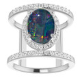 Oval Opal Triplet 134_Sterling Silver_Oval