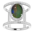 Oval Opal Triplet 140_White Gold_Oval