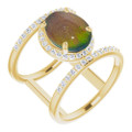 Oval Opal Triplet 140_Yellow Gold_Oval