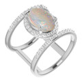 Oval White Opal 1_Sterling Silver_Oval