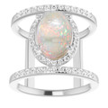 Oval White Opal 1_Sterling Silver_Oval