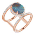 Oval Boulder Opal 96_Rose Gold_Oval