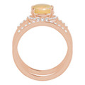 Oval Black Opal 4_Rose Gold_Oval