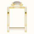 Oval White Opal 14_Yellow Gold_Oval