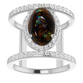 Oval Boulder Opal 31_White Gold_Oval