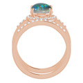 Oval Opal Triplet 67_Rose Gold_Oval