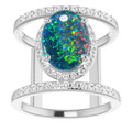 Oval Opal Triplet 67_White Gold_Oval