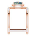 Oval Opal Triplet 69_Rose Gold_Oval