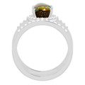 Round Boulder Opal 52_Sterling Silver_Round