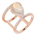 Teardrop White Opal 43_Rose Gold_Teardrop
