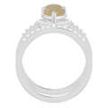 Teardrop White Opal 43_Sterling Silver_Teardrop