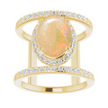 Oval Black Opal 4_Yellow Gold_Oval