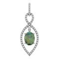 Oval Boulder Opal 115_White Gold_Oval Oval Boulder Opal 115_White Gold_Oval