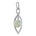 Oval White Opal 116_White Gold_Oval Oval White Opal 116_White Gold_Oval