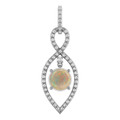 Round White Opal 119_White Gold_Round Round White Opal 119_White Gold_Round