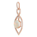 Oval White Opal 1_Rose Gold_Oval