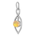 Round Black Opal 56_Sterling Silver_Round