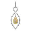 Teardrop Pipe Opal 39_White Gold_Teardrop